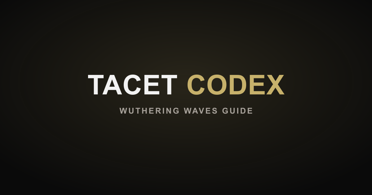 WuWa Events, Banners & Reset Times | Tacet Codex